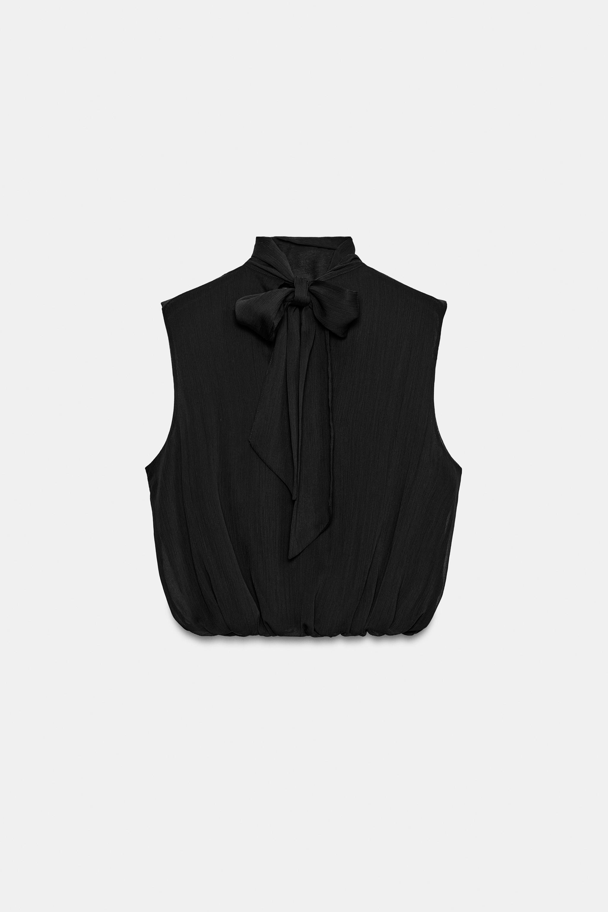 DRAPED BALLOON TOP